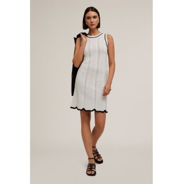 Rochie scurta texturata