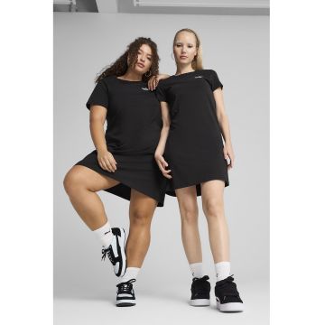 Rochie-tricou cu detaliu logo