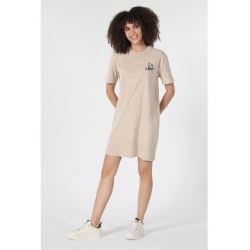 Rochie-tricou de bumbac