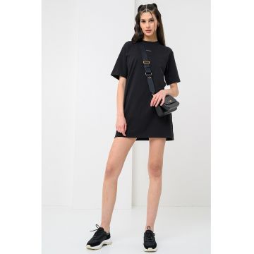 Rochie-tricou scurt de bumbac