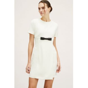 Rochie-tricou scurta cu funda