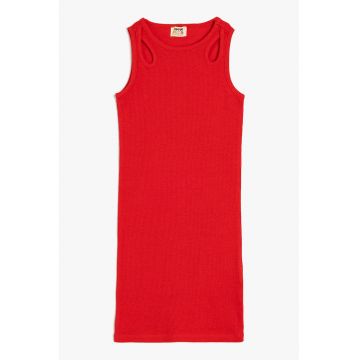 Rochie uni striata