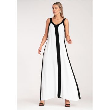 Rochie  alb-negru - model M1122 - poliester -