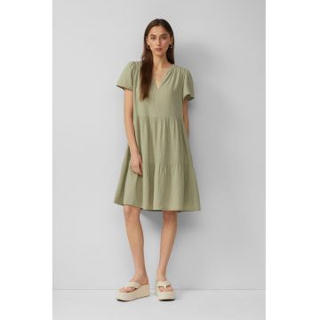 Rochie cu maneci scurte