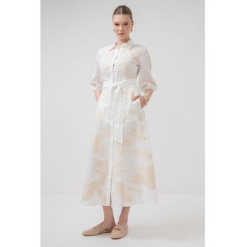 Rochie cu model floral Nota