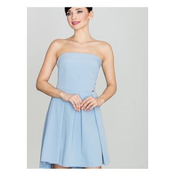 Rochie de cocktail -  Albastru - Poliester -