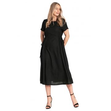 Rochie de cocktail -  M1184 - neagra - eleganta - poliester -