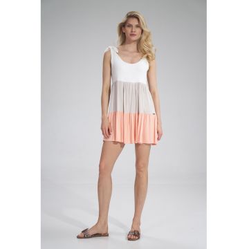 Rochie de vara  M754 - viscoza - multicolor -