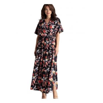 Rochie de zi -  Poliester/Elastan - Negru