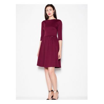 Rochie de zi  rosie - casual - XL -