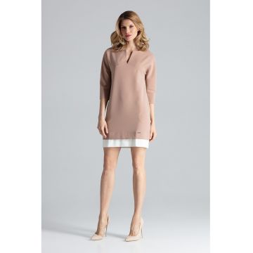 Rochie  eleganta - cu buzunare - poliester