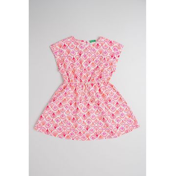Rochie evazata cu imprimeu