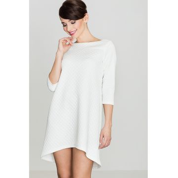 Rochie  K134 - ecru - poliester