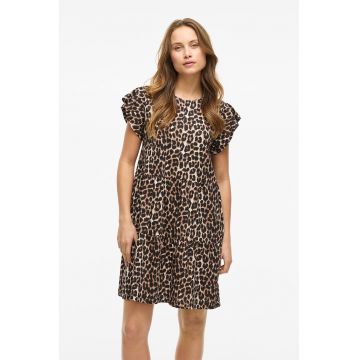 Rochie lejera cu animal print