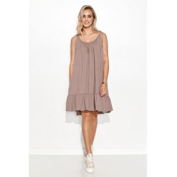 Rochie lejera cu bretele ajustabile -