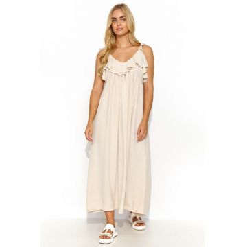 Rochie lejera cu volane -