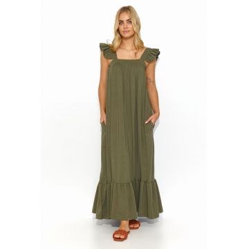 Rochie lejera cu volane