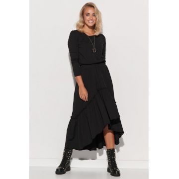 Rochie maxi din jerseu cu talie elastica