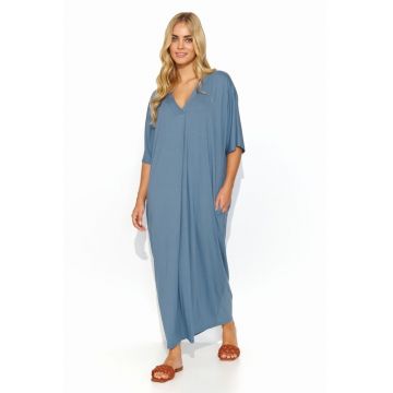 Rochie maxi supradimensionata - din jerseu