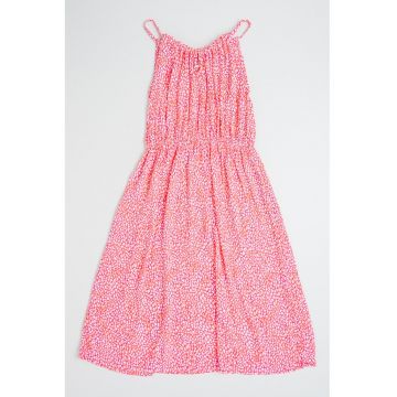 Rochie midi cu bretele multiple