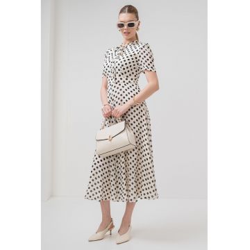 Rochie midi cu buline Lorenza