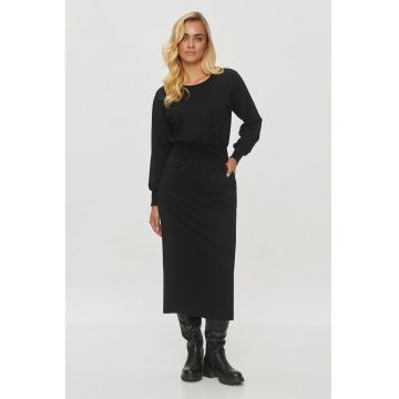 Rochie midi cu maneci raglan