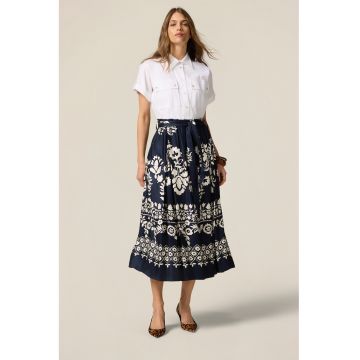 Rochie midi cu model 2in 1