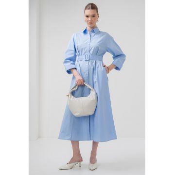 Rochie midi evazata Madda