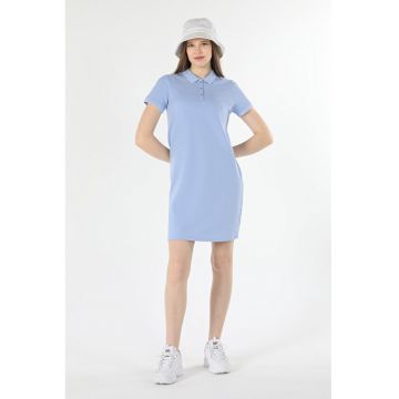 Rochie polo din amestec de bumbac