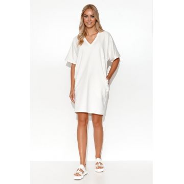 Rochie-tricou cu buzunare