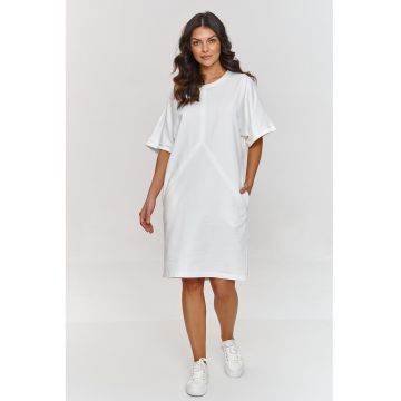Rochie-tricou cu croiala ampla