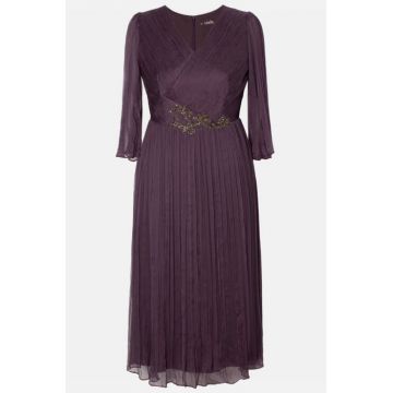 Rochie 995 matase naturala ametist Viada