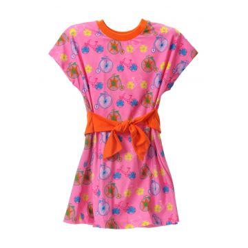 Rochie cu cordon in talie