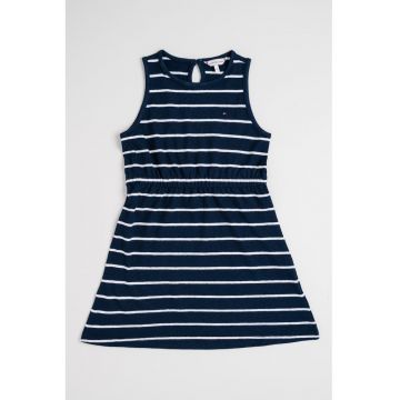 Rochie cu dungi fara maneci