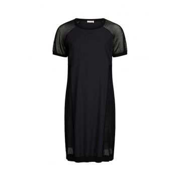 Rochie cu insertii de plasa
