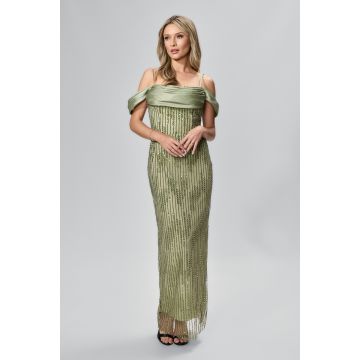 Rochie de ocazie premium din tull cu paiete Luziana Vernil Rochie de ocazie premium din tull cu paiete Luziana Vernil