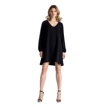 Rochie de seara dama Dinarent M566 neagra