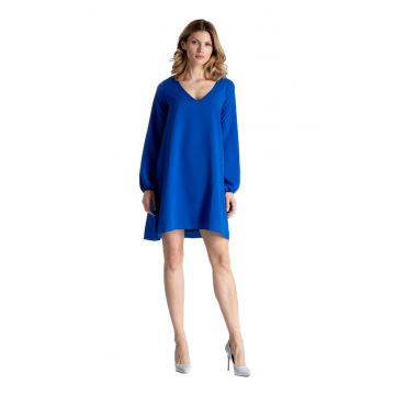 Rochie de seara dama Elyannin M566 albastru deschis