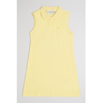 Rochie din amestec de bumbac fara maneci