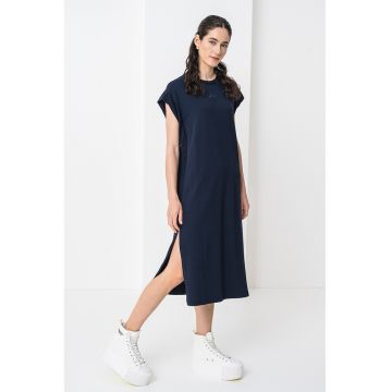 Rochie din amestec de modal cu slituri laterale Edress