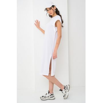 Rochie din amestec de modal cu slituri laterale Edress