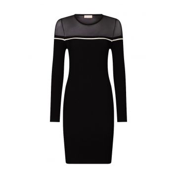 Rochie din tricot cu dantela