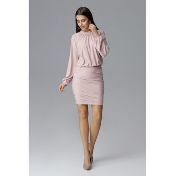 Rochie eleganta -  126005 - Roz