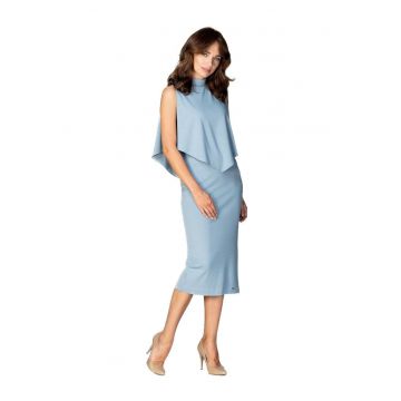 Rochie eleganta dama -  Marsta - albastra deschis