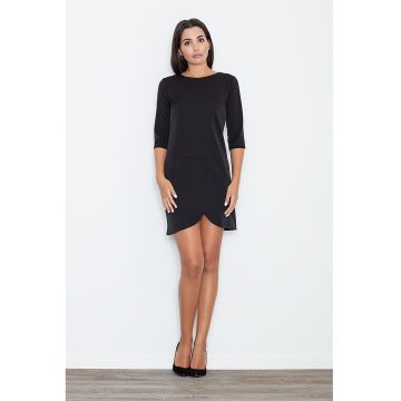 Rochie -  eleganta - neagra - poliester