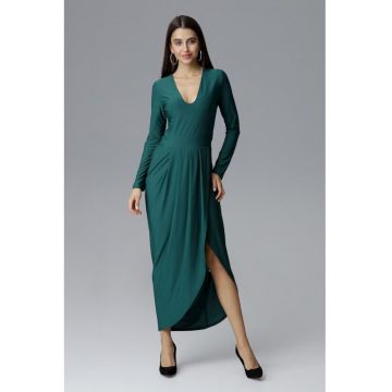 Rochie lunga -  126214 - Verde