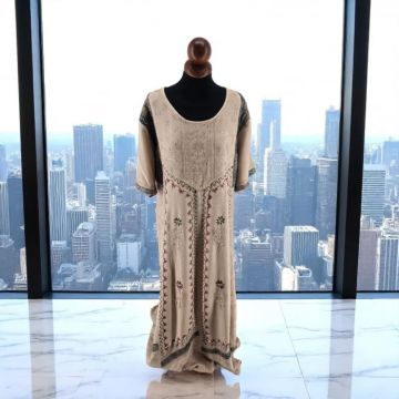 Rochie Lunga Brodata Miuta 102
