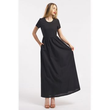 Rochie maxi din in