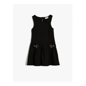 Rochie mini cu croiala in A