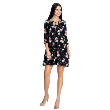 Rochie mini dama Anghan M598 neagra